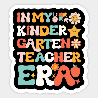 "Kindergarten Chronicles: In My Graduation Teacher Era" Sticker